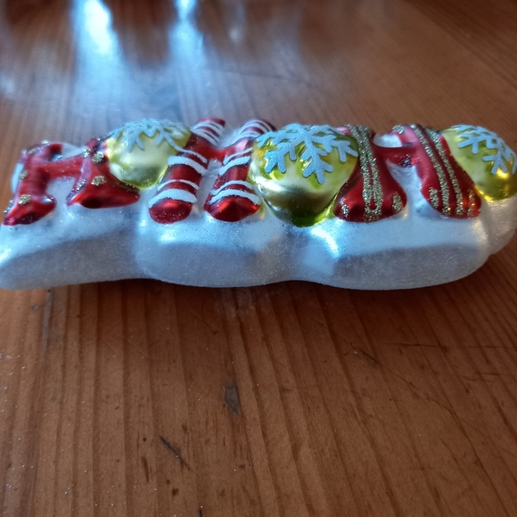 🎄 Beautiful rare HoHoHo Christmas ornament 🎄 - Picture 4 of 5